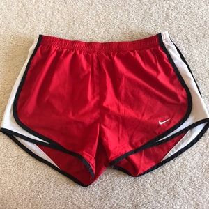 NEVER WORN Nike Shorts (Red, Black, and White)